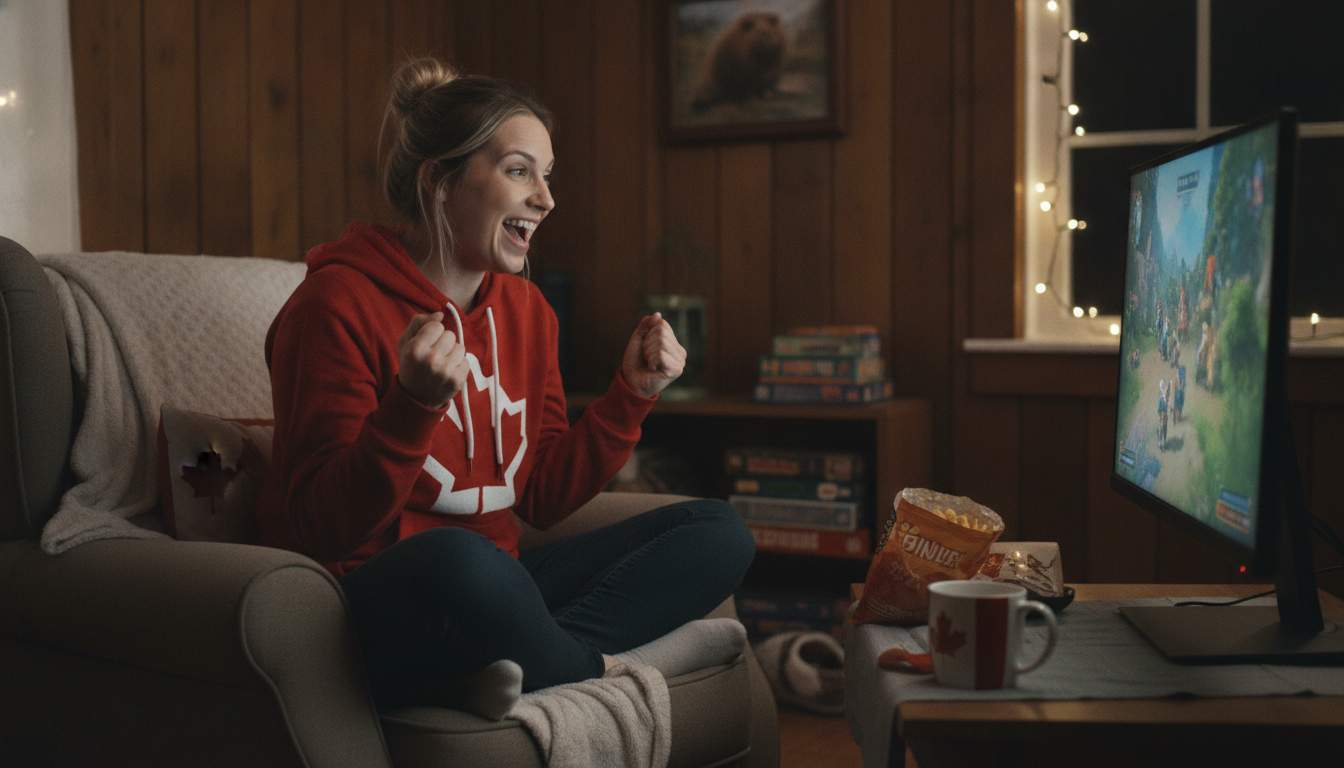 A woman playing at Mega Dice online casino